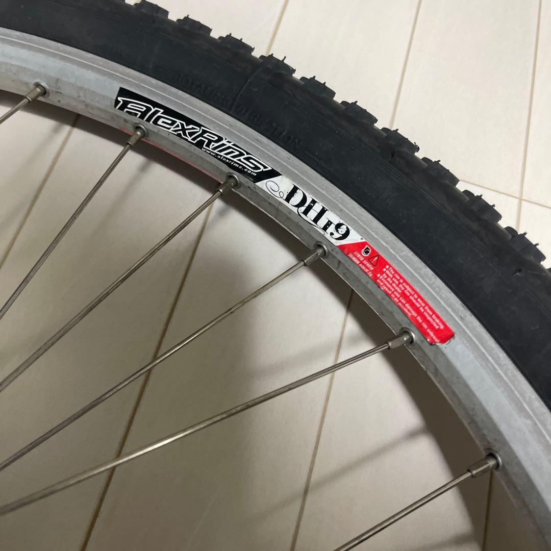 26インチ マウンテンバイク ホイールセット