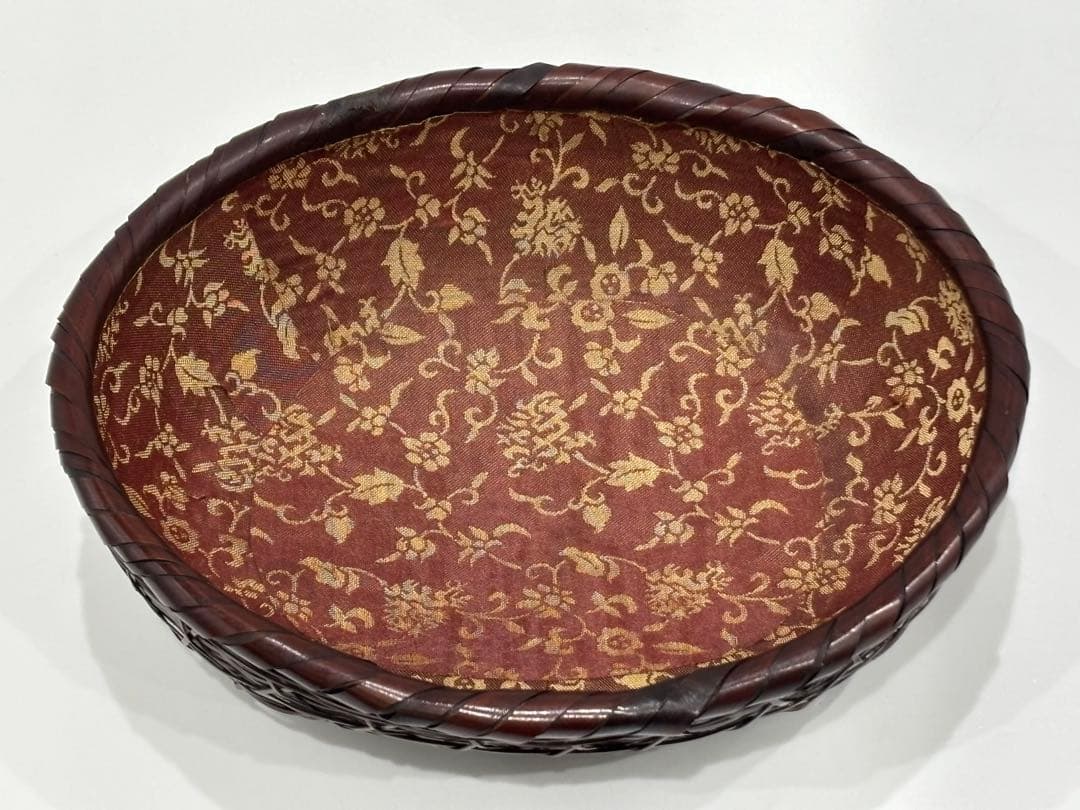 茶道具 吉川日月 御所篭 野点籠 茶籠一式セット 紙箱