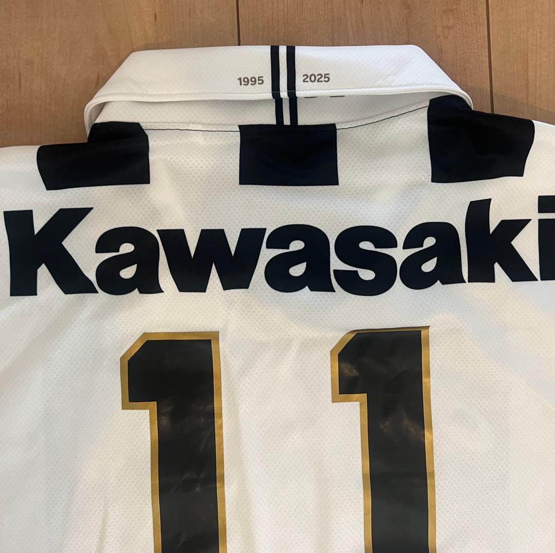 【受注生産品】ヴィッセル神戸30周年記念ユニフォーム　キングカズ　XLサイズ