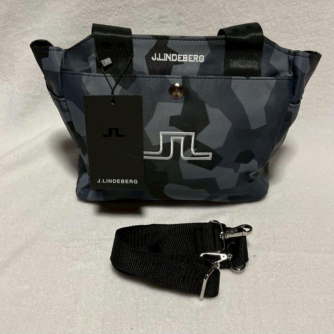 新品　J.LINDEBERG　ゴルフ　カートバッグ　ラウンドバッグ　グレー