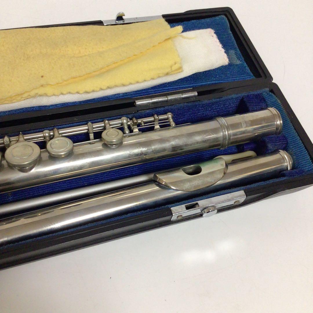 YAMAHA フルート　YFL-23 本体 シルバー仕上げ ケース付き