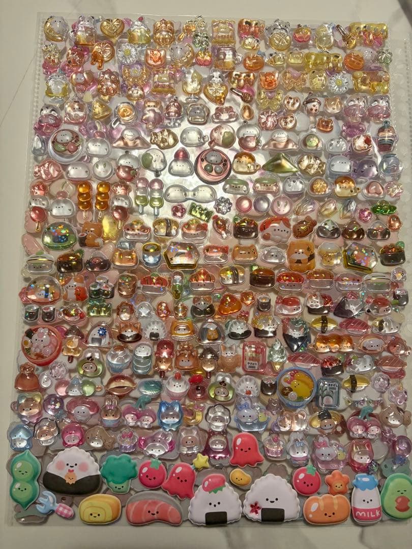 A4サイズシール帳　シールお裾分け