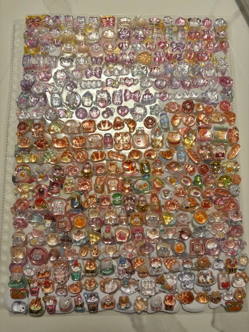 A4サイズシール帳　シールお裾分け