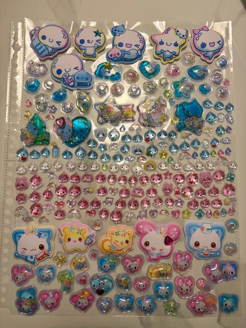 A4サイズシール帳　シールお裾分け