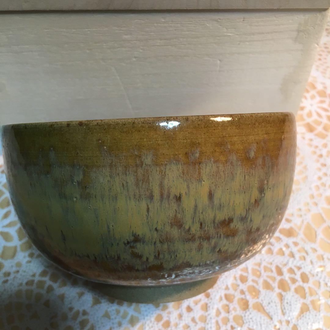 茶道具 茶碗 高取焼 茶碗 高取焼13代  高取 八仙 作 N534