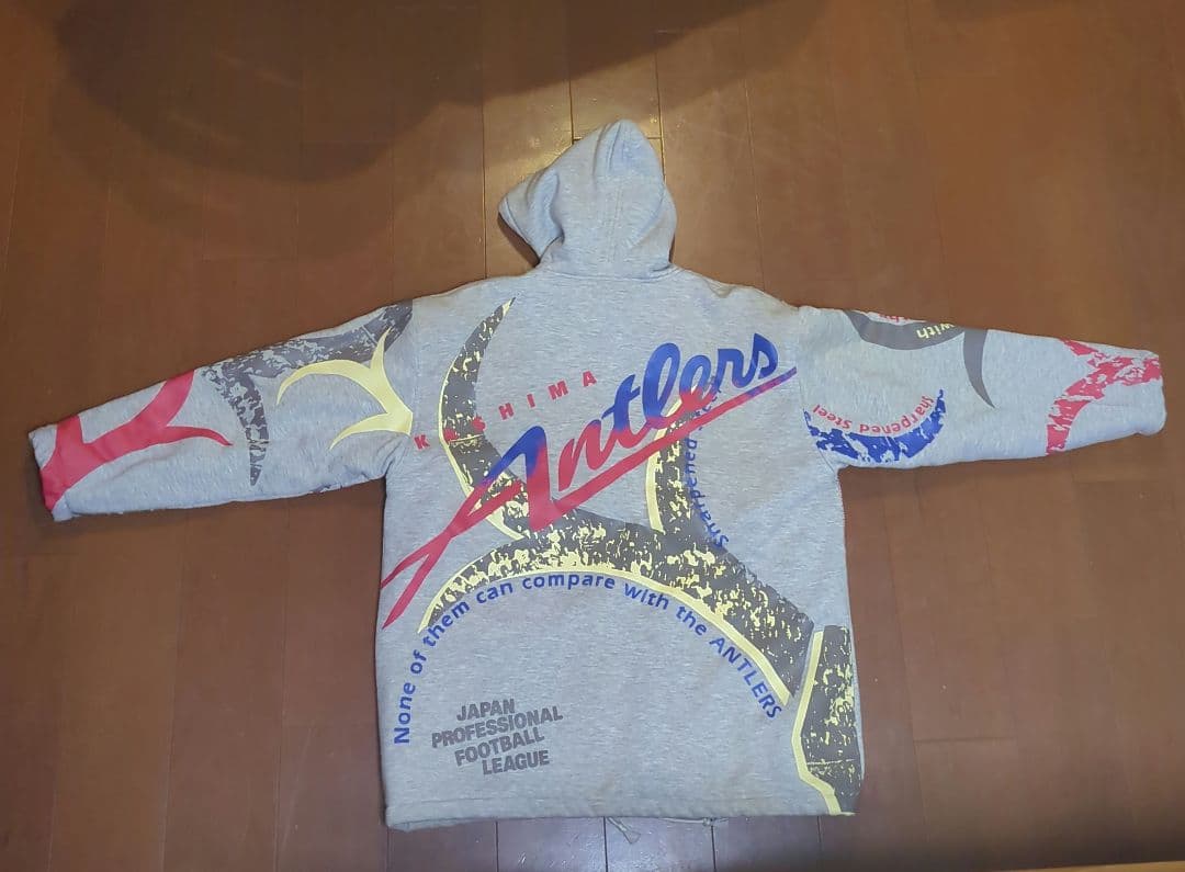鹿島アントラーズ　パーカー　グレー　レア商品