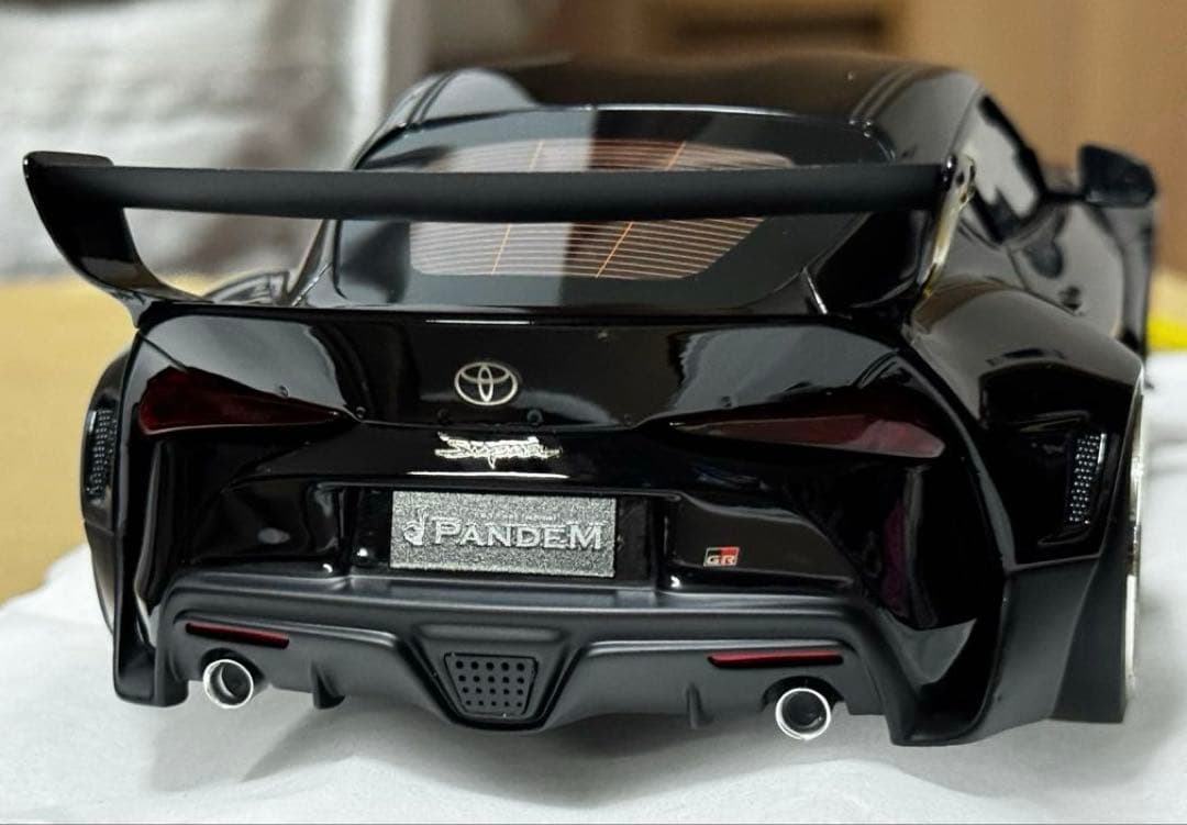 PANDEM GRスープラ V1.0 ブラック 1/18 TOP SPEED