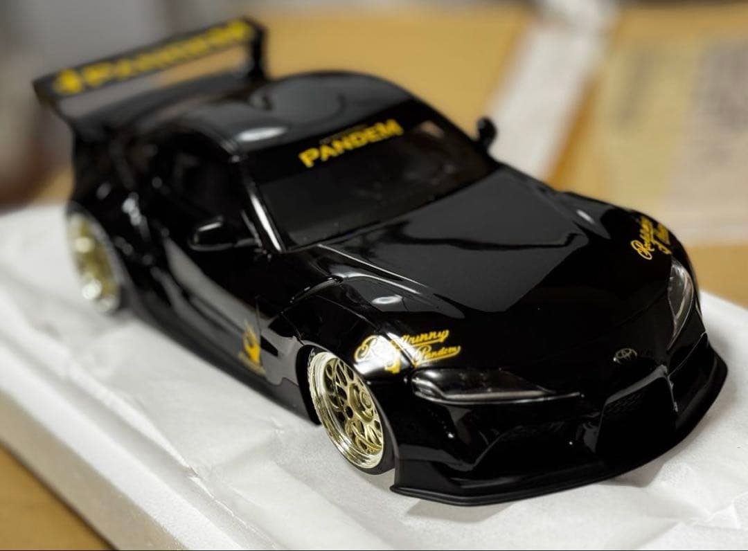 PANDEM GRスープラ V1.0 ブラック 1/18 TOP SPEED