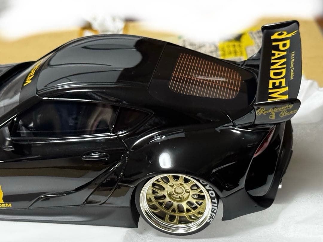 PANDEM GRスープラ V1.0 ブラック 1/18 TOP SPEED