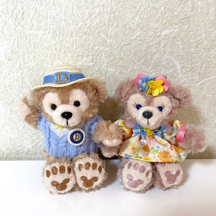 専用】ディズニーシーリゾートダッフィー シェリーメイ ぬいぐるみ ストラップ ★