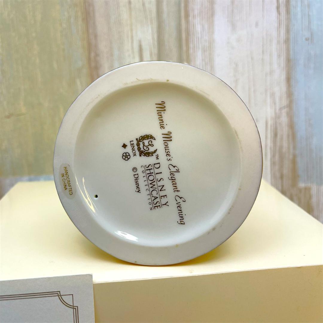 ミニーマウス 正装 ドレスコード 金 陶器製 フィギュア★レノックス LENOX