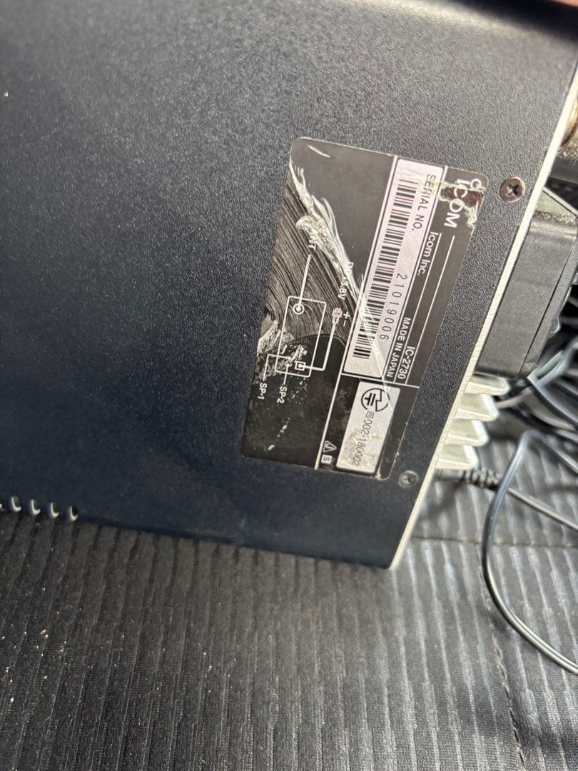 アマチュア無線 ic-2730 モービル機