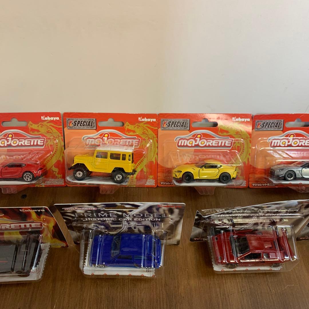 マジョレットミニカー まとめ　セット　ミニカー GTR ランクル　2000gt