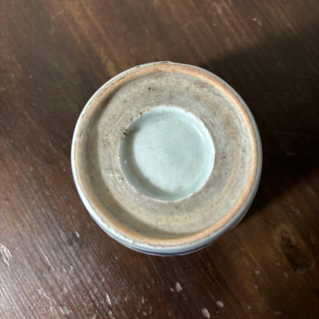 古伊万里蕎麦猪口5点　アンティーク　酒器　懐石　古道具　骨董　検:李朝