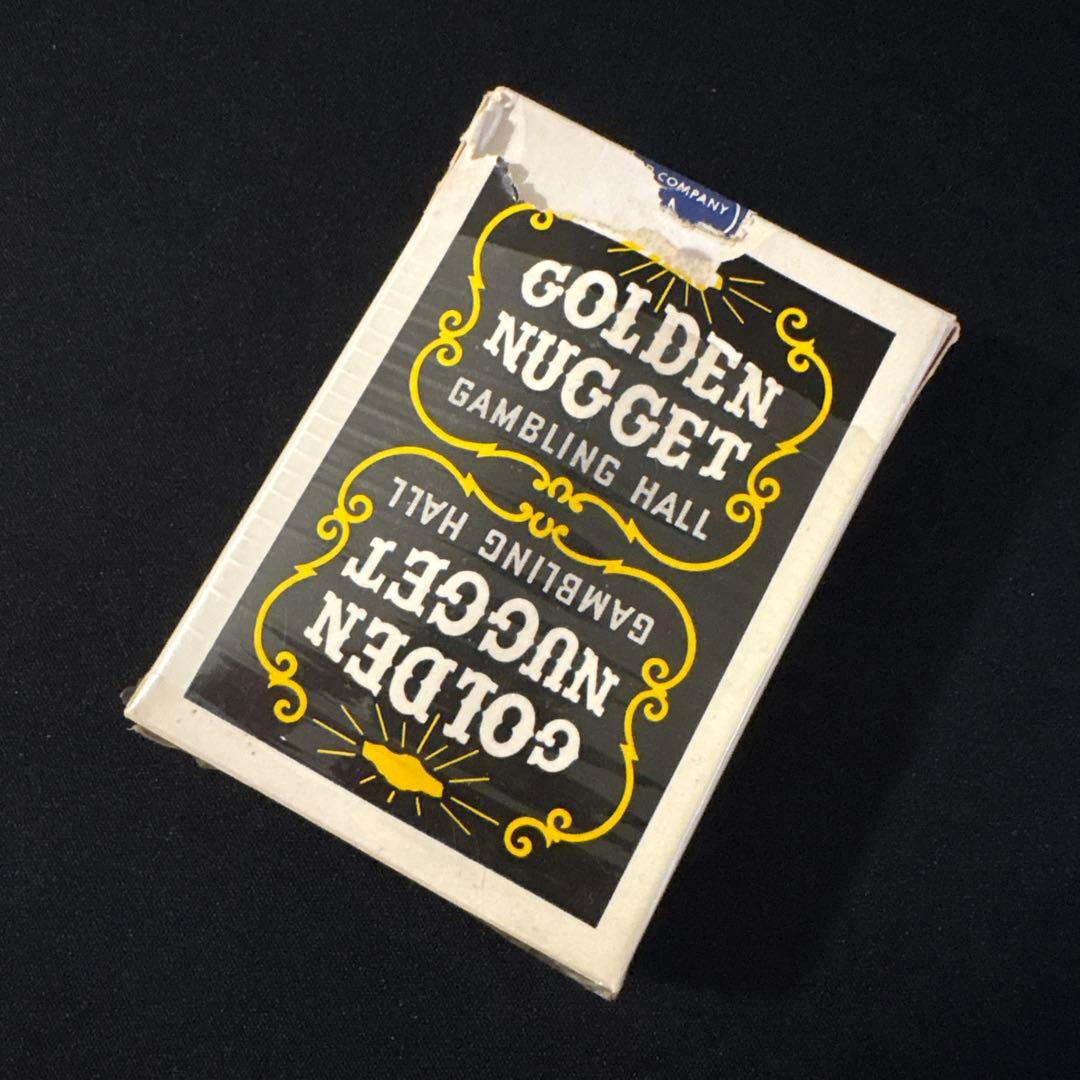 美品 第2世代 Golden Nugget カジノデック 黒 ゴールデンナゲット