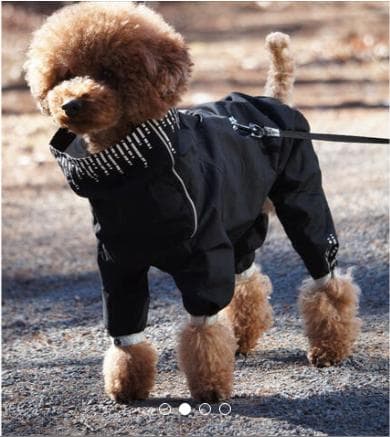 フルッタ（Hurtta）ダウンボアスーツ ブラック ペット用