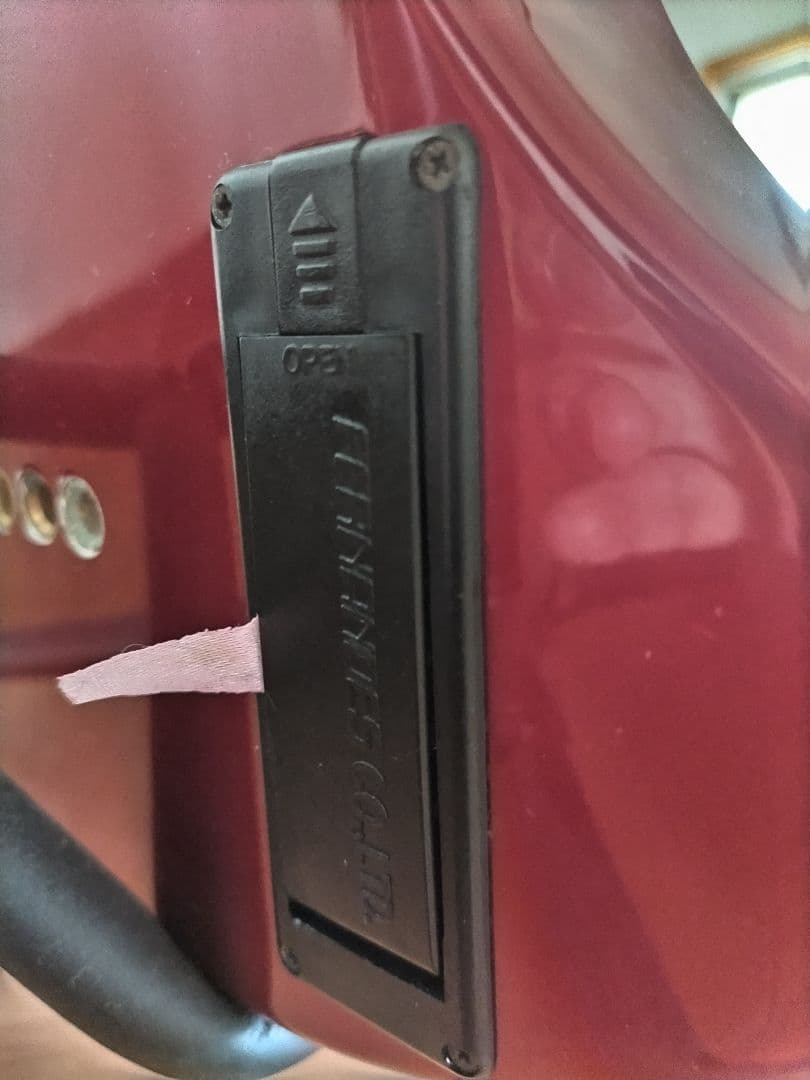 FERNANDES レッド エレキギター、ZO-3、レフティ