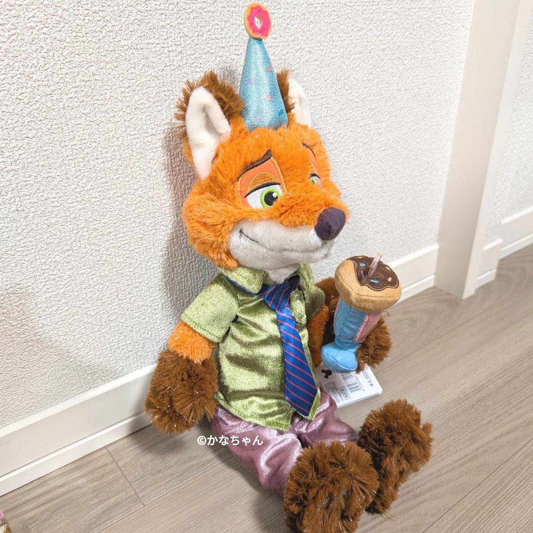 お顔厳選♡ニック　ぬいぐるみセット　ズートピア　10周年　ディズニーストア