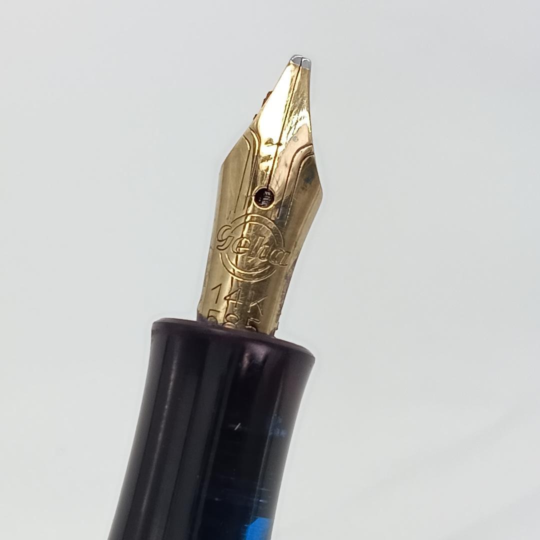 希少品 geha 万年筆 14K 790 BS 極細 ゲーハー ゲハ ドイツ