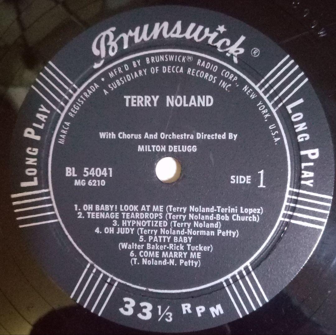 洋楽 TERRY NOLAND (1958 US Original LP)