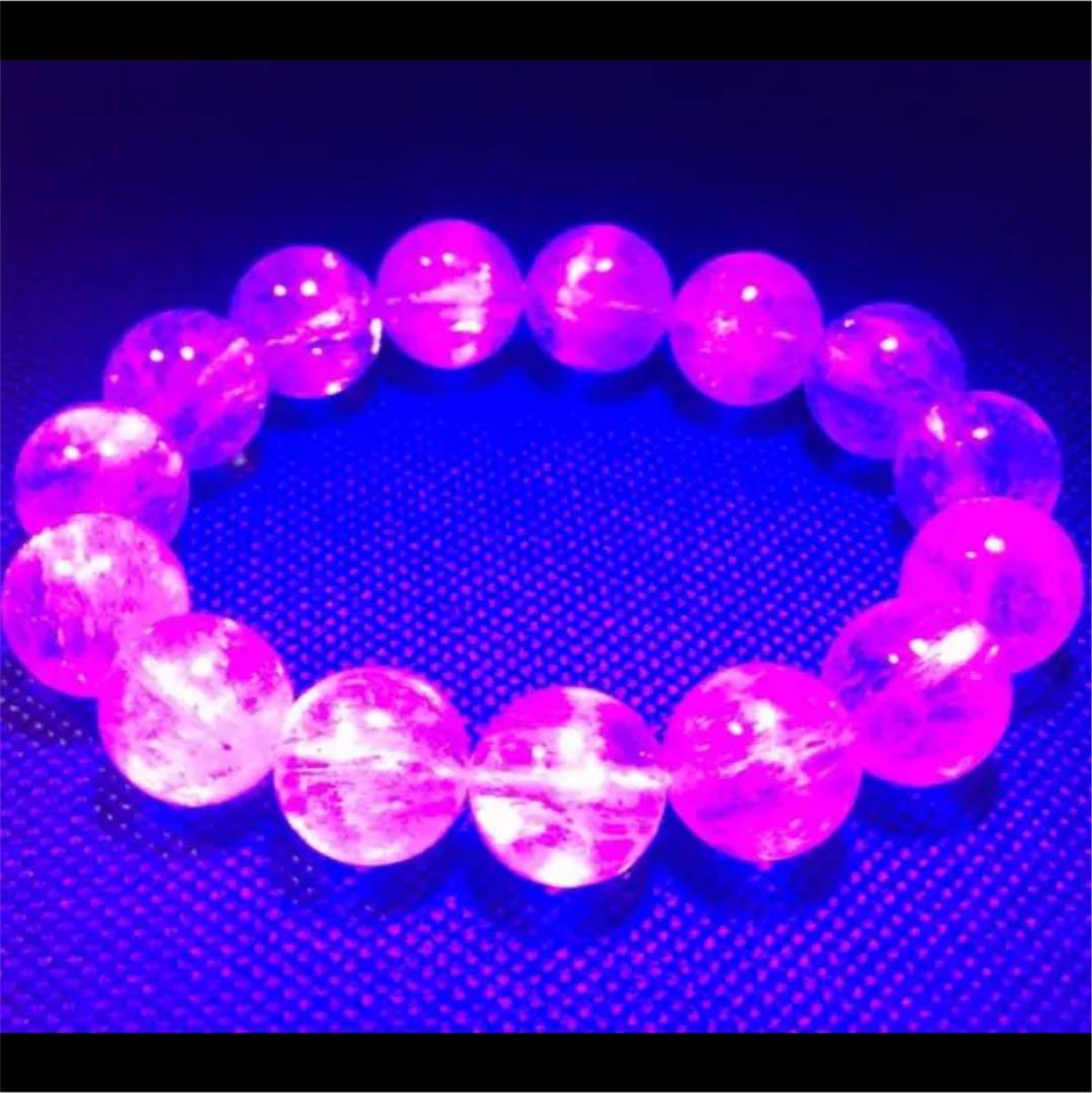 【アフガニスタン産】クンツァイトのブレスレット