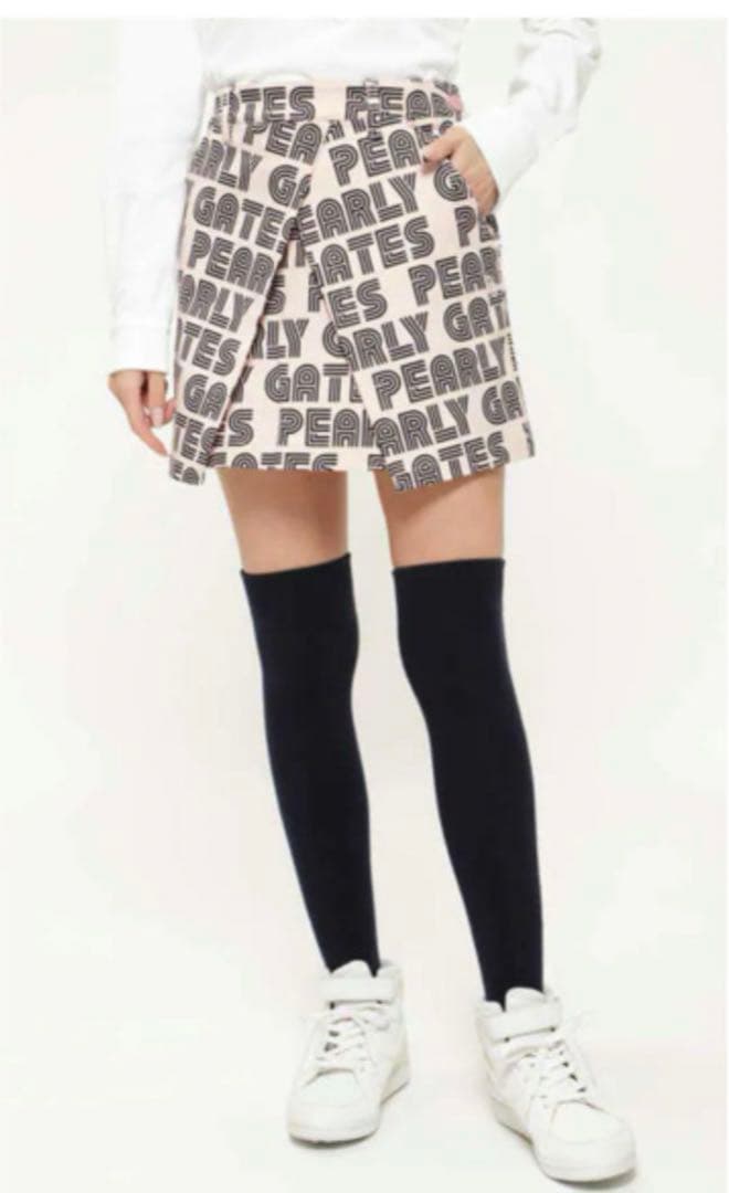 パーリーゲイツ❣️レディース❣️ストレッチスカート＆バイザー 新品正規品