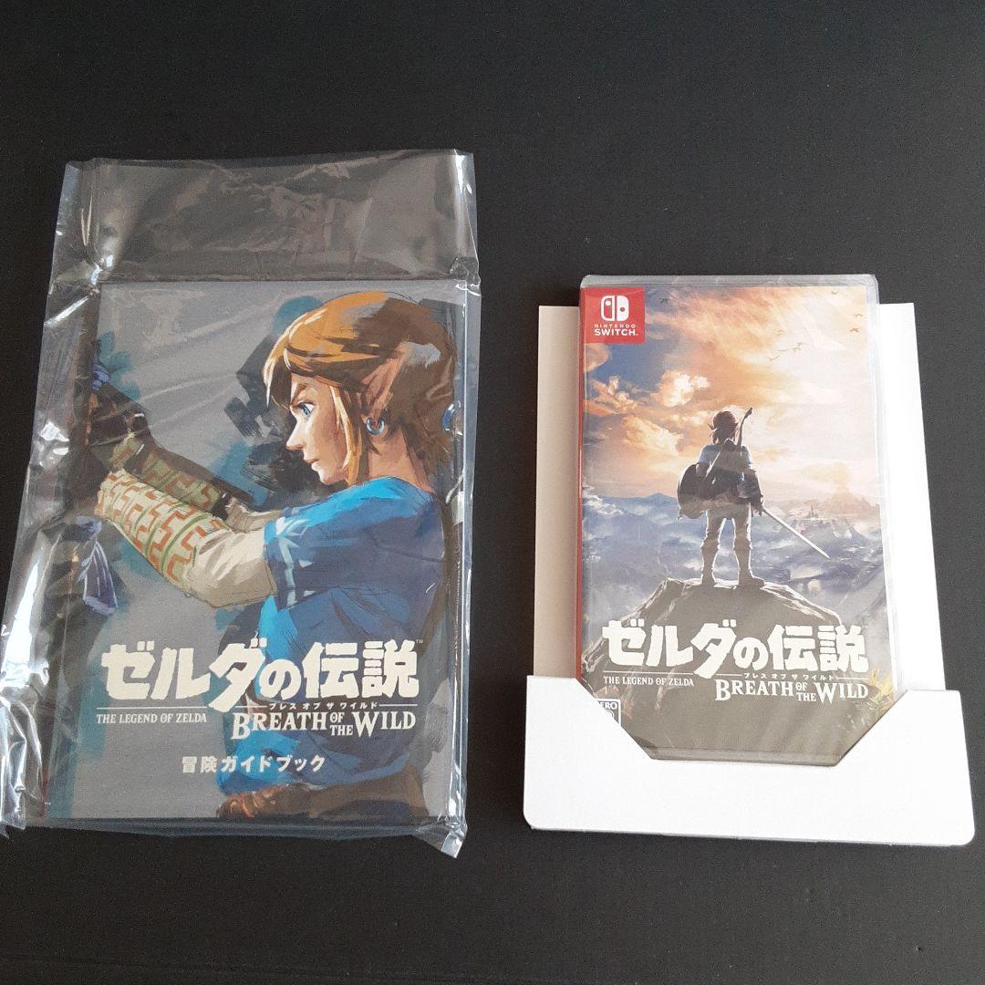 【新品】 ゼルダの伝説 ブレス オブ ザ ワイルド ～冒険ガイドブック付き～