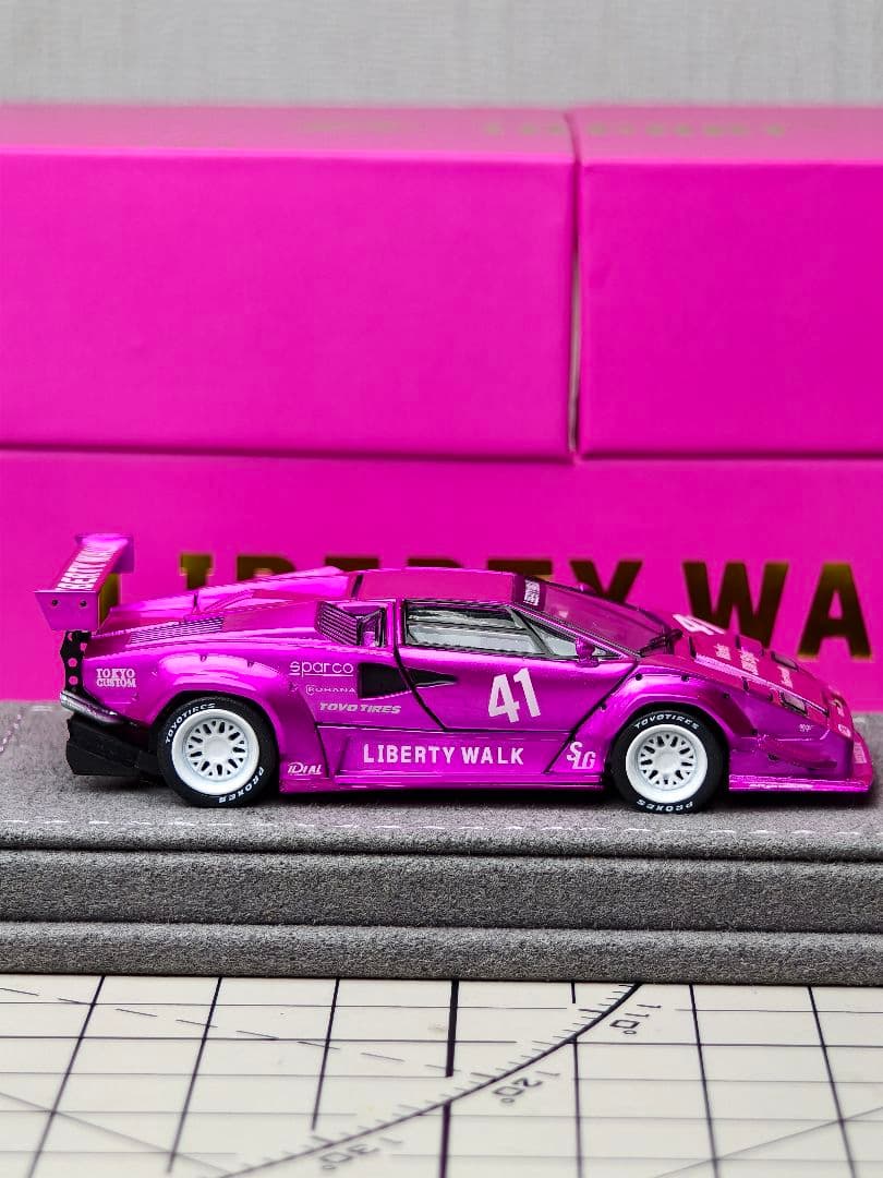 TOPART 1/64 限定 LBWK ランボルギーニ カウンタック 合金開閉