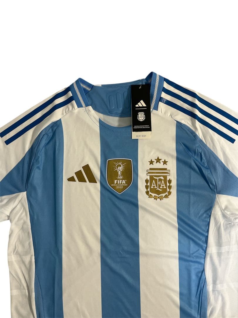 アルゼンチン代表　オーセンティック仕様　ユニホーム　アディダス　Lサイズ
