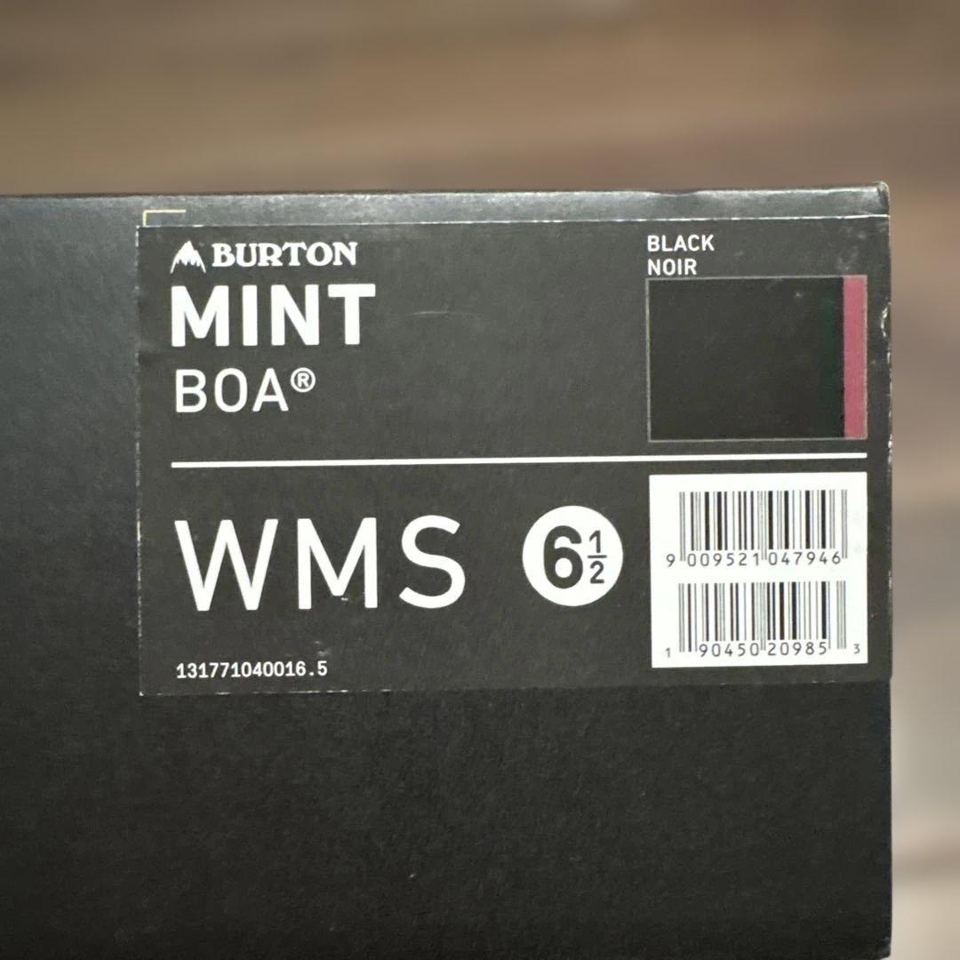 【美品】Burton ミント BOA® ワイド スノーボードブーツ
