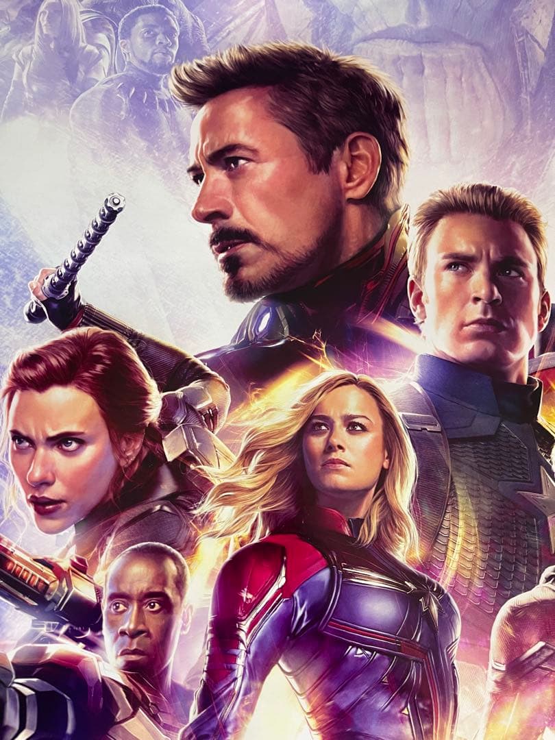 *枚数限定*映画館用両面印刷ポスターUS版:アベンジャーズ エンドゲーム