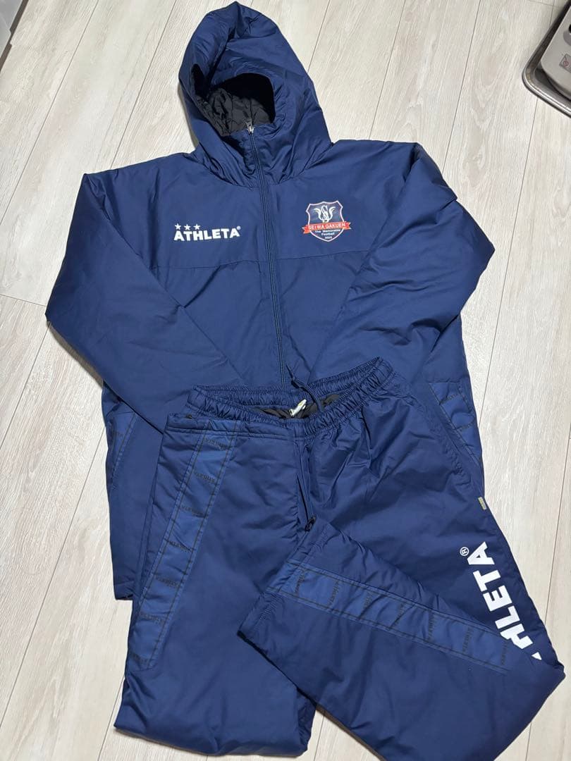 聖和学園ハーフコート&パンツセット L ATHLETA ダウン