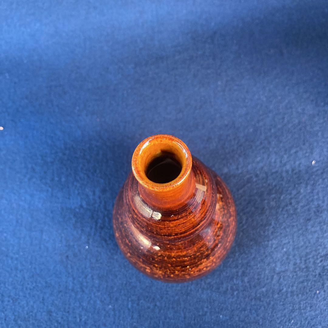 十代大樋長左衛門　大樋瓢形徳利
