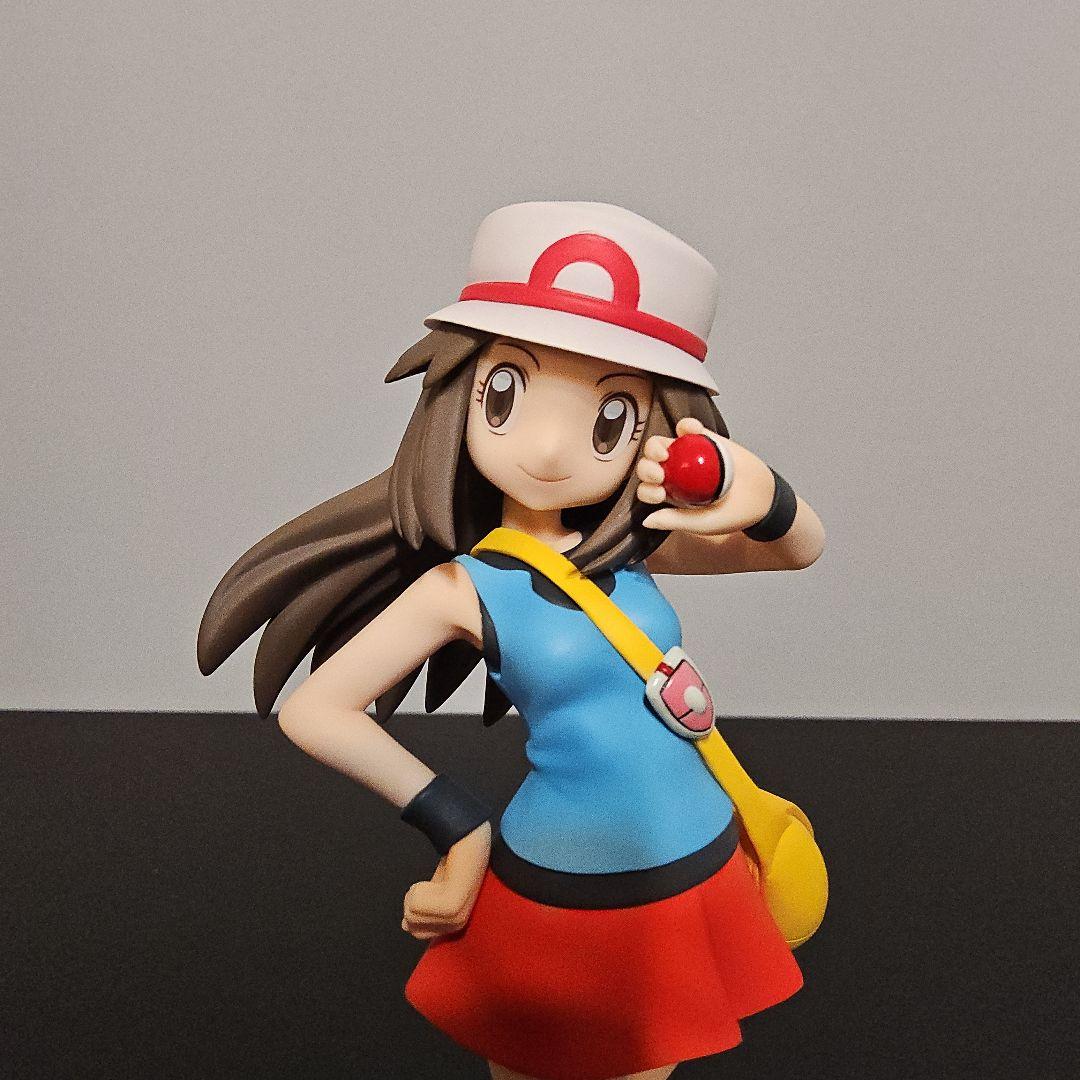 【開封品】ポケモン フィギュア リーフ with ゼニガメ