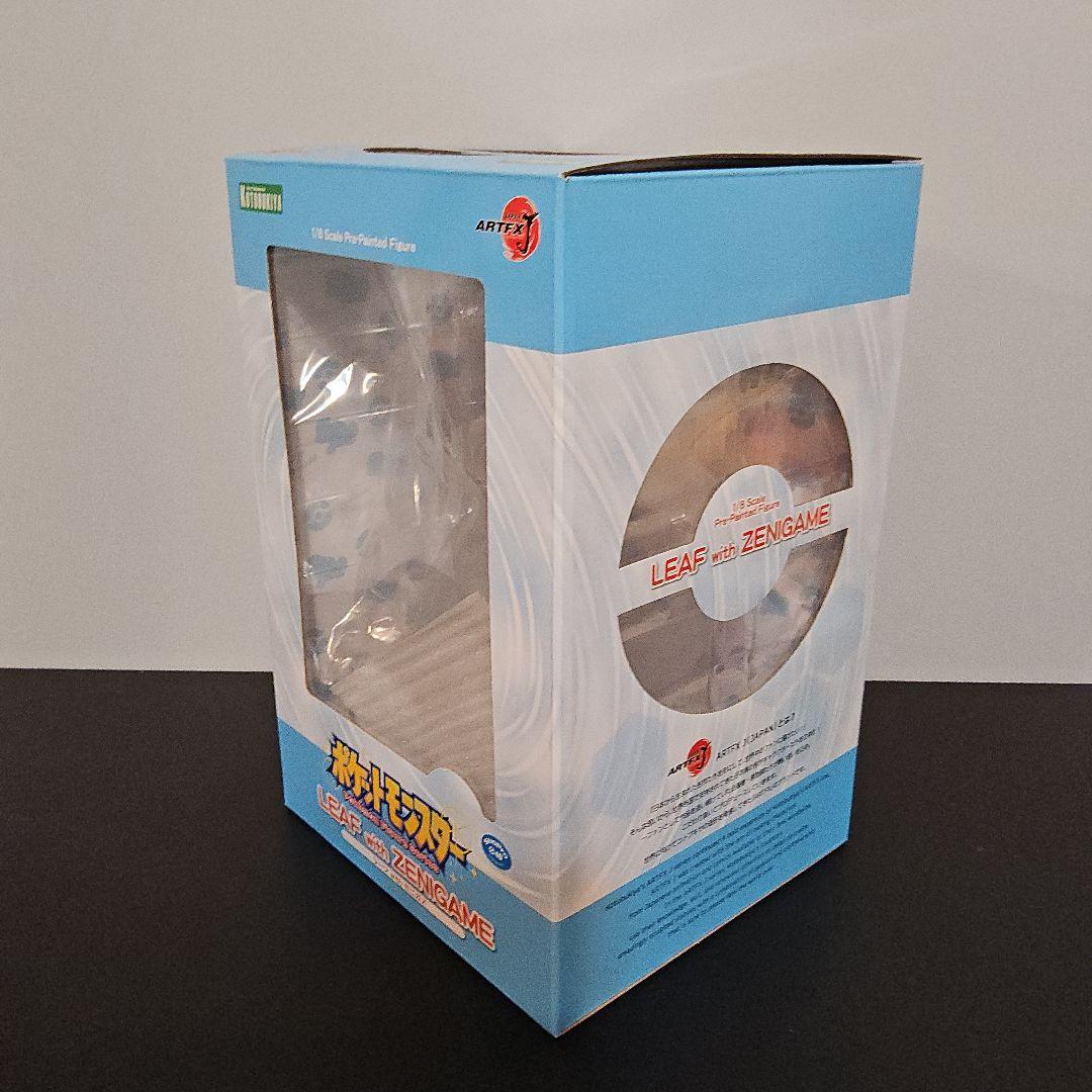 【開封品】ポケモン フィギュア リーフ with ゼニガメ