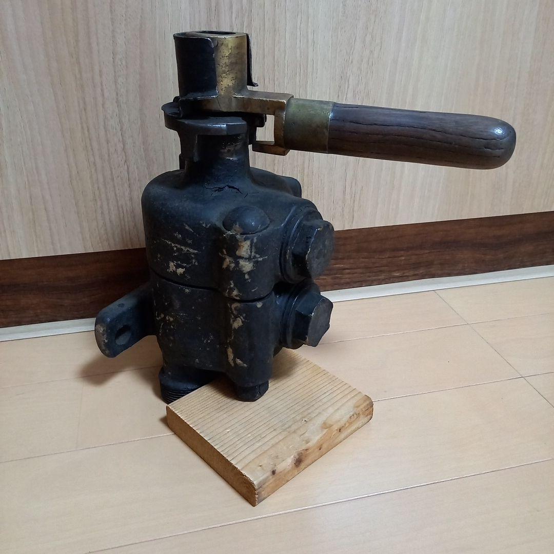 京都市電？　ブレーキ弁　ブレーキハンドル　セット