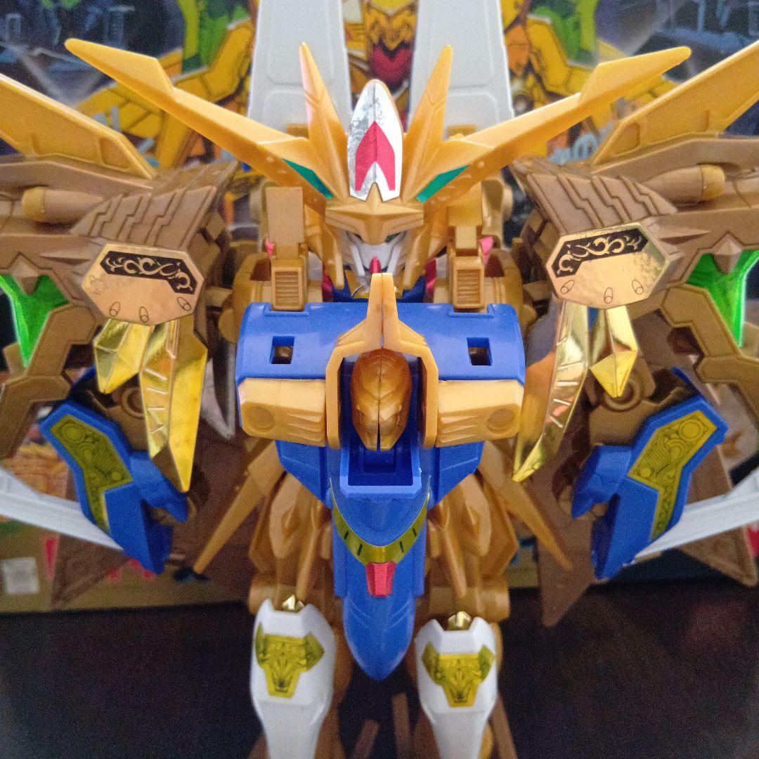 元祖SDガンダム0074　黄金神スペリオルカイザー 組立済