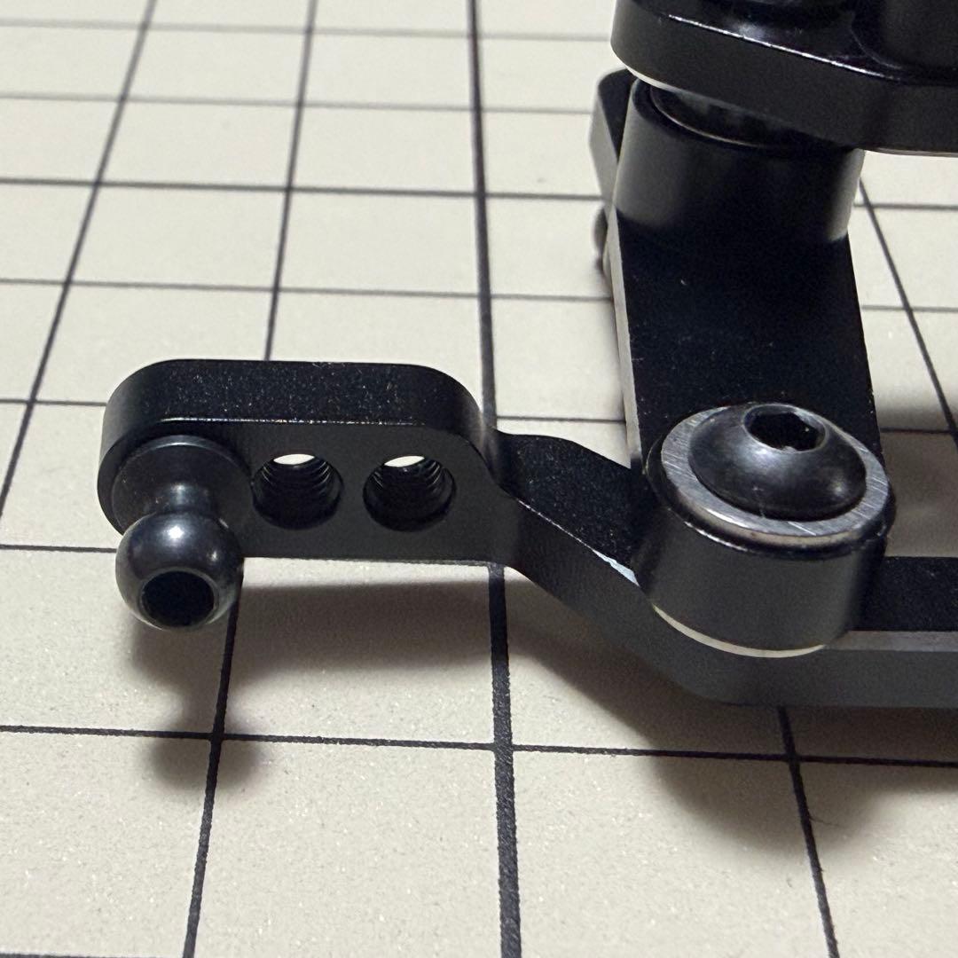 OVERDOSE トリプルリンク ステアリングワイパーセット ガルム ブラック