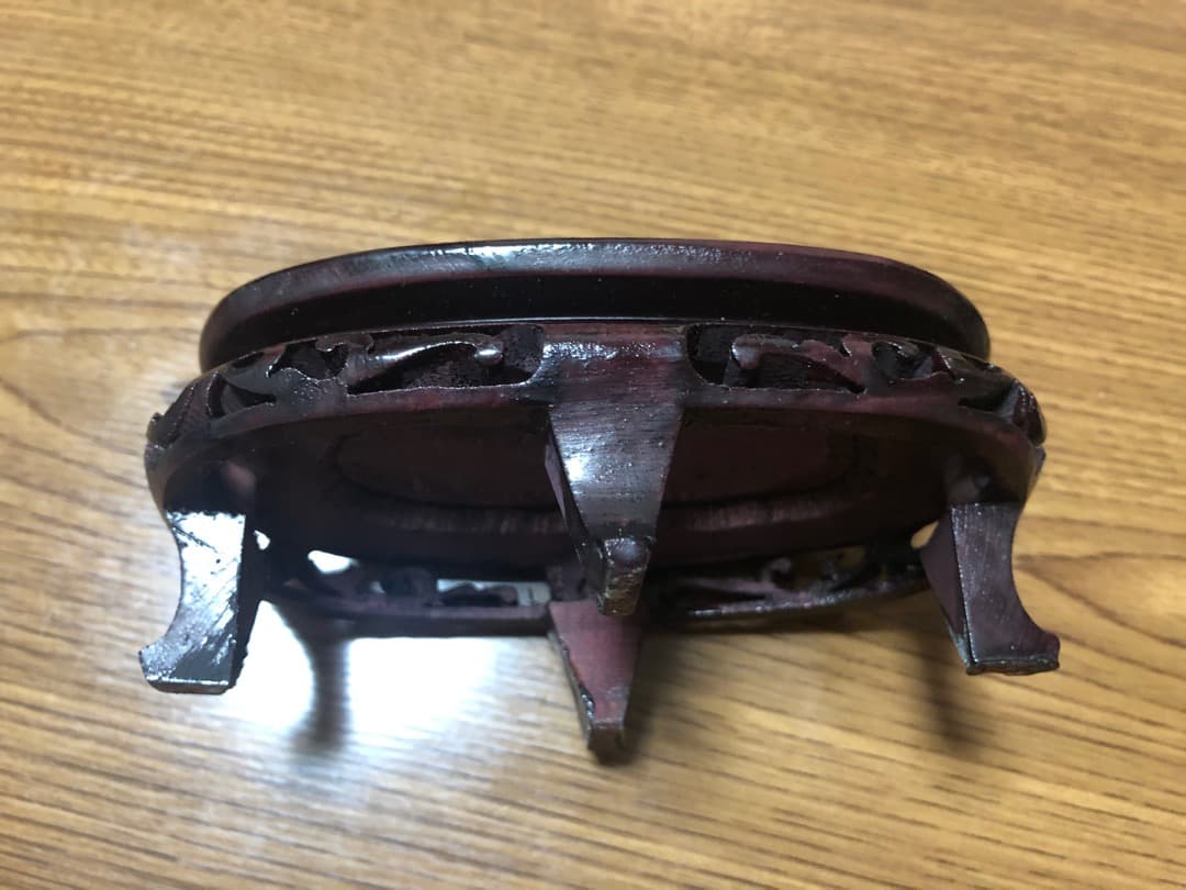 中国岫岩玉 白菜　置物　Jade carving xiuyan,china