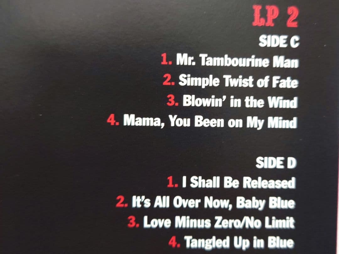 洋楽 BOB DYLAN LIVE 1975 (3LP)