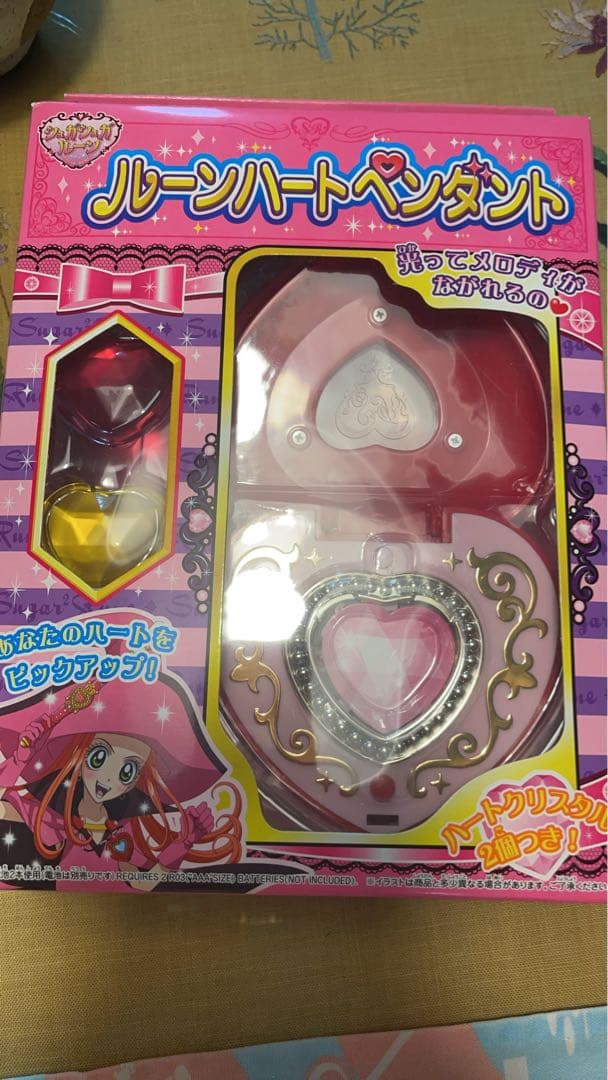 新品希少　シュガシュガルーン　ルーンハートペンダント　トミー　タカラ