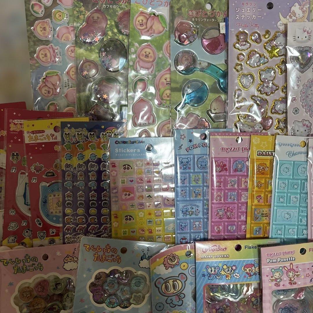 ボンボンドロップシール　うるちゅる　タイル　おはじき　　各種78枚など　まとめ