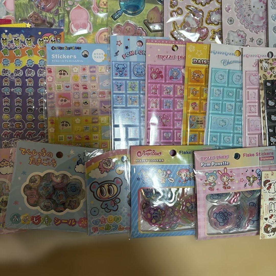 ボンボンドロップシール　うるちゅる　タイル　おはじき　　各種78枚など　まとめ