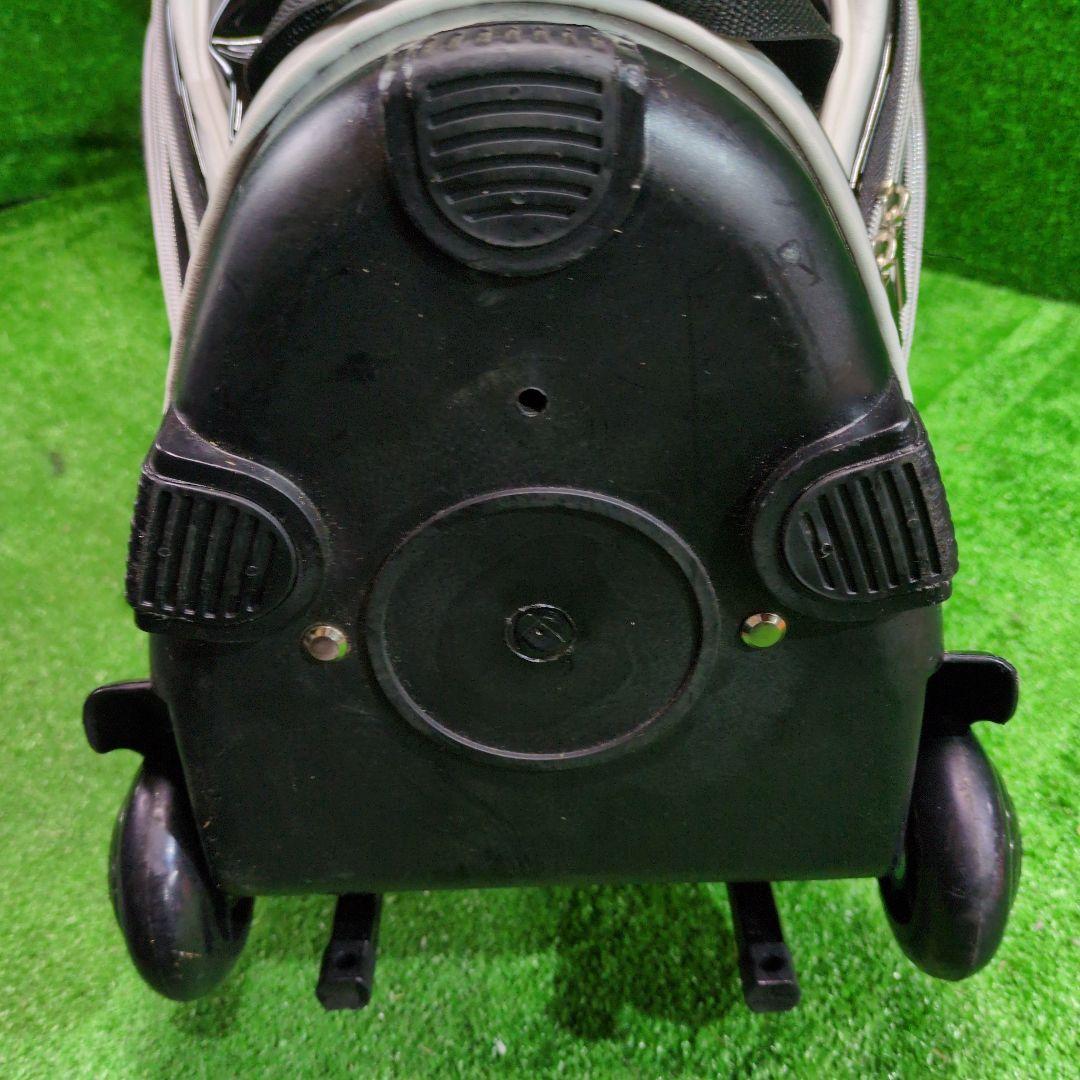 【超美品】TIGORA　キャスター付キャディバッグ　フードカバー付