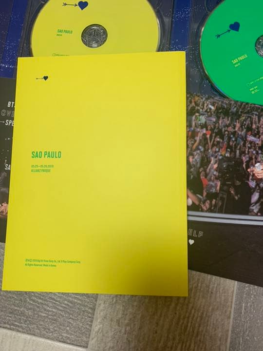 BTS サンパウロ ジョングク ブックマーク