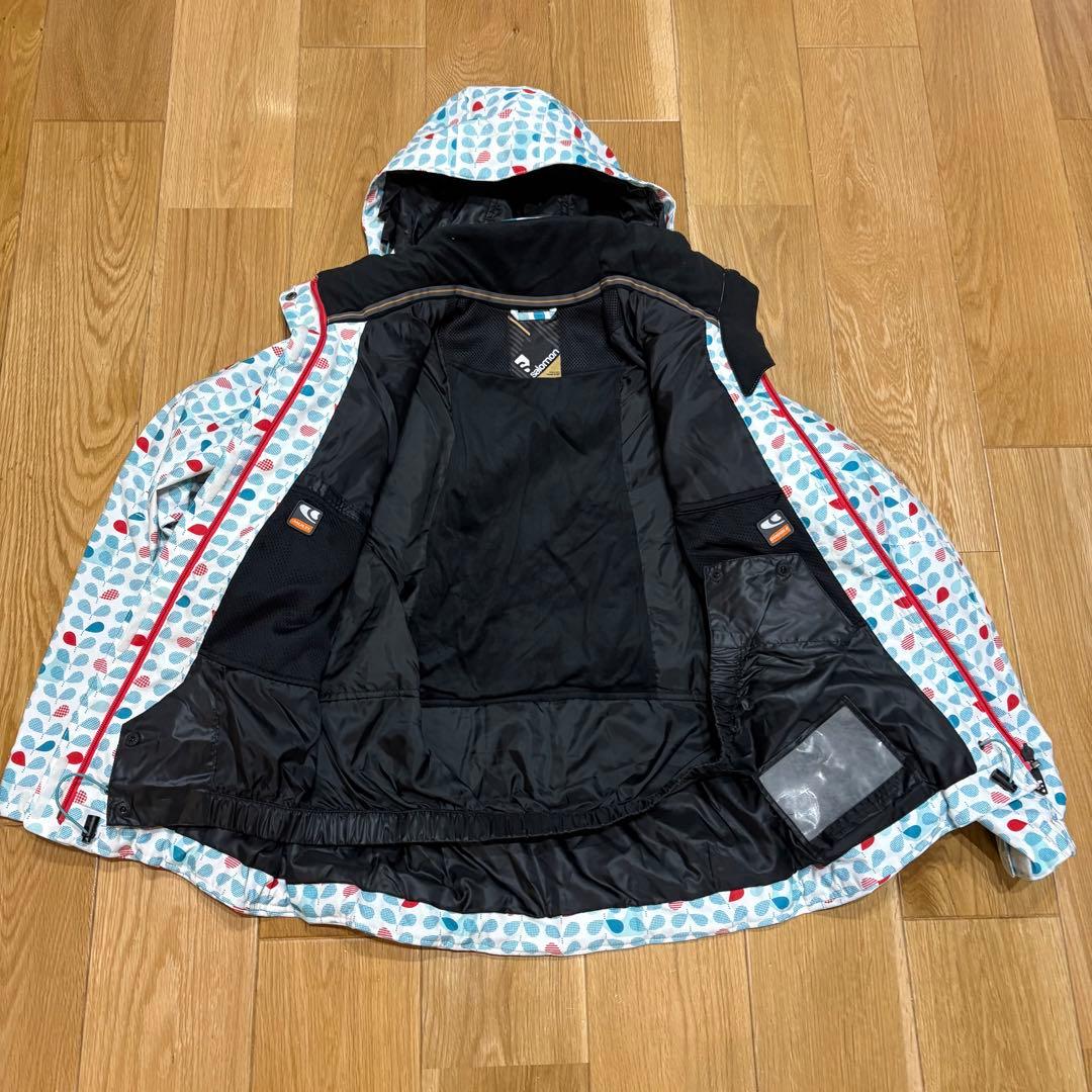 【美品】サロモン SALOMON スノーボードウェア 上下セット レディース M