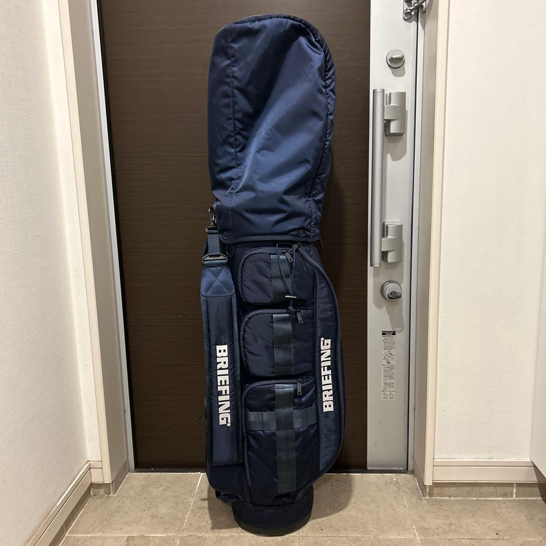 BRIEFING キャディバッグCR-6 ネイビー
