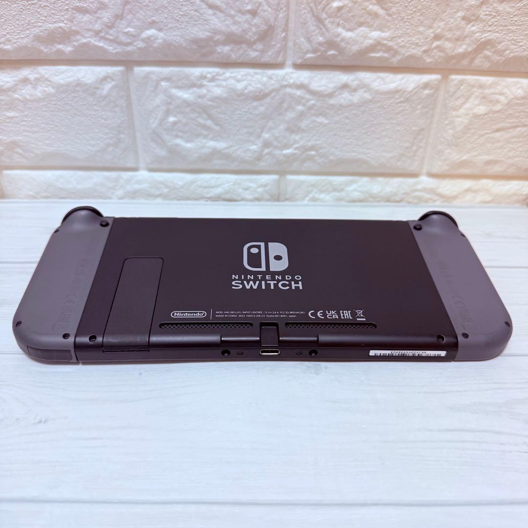 【美品】Nintendo Switch 本体 グレー 2023年バッテリー強化版