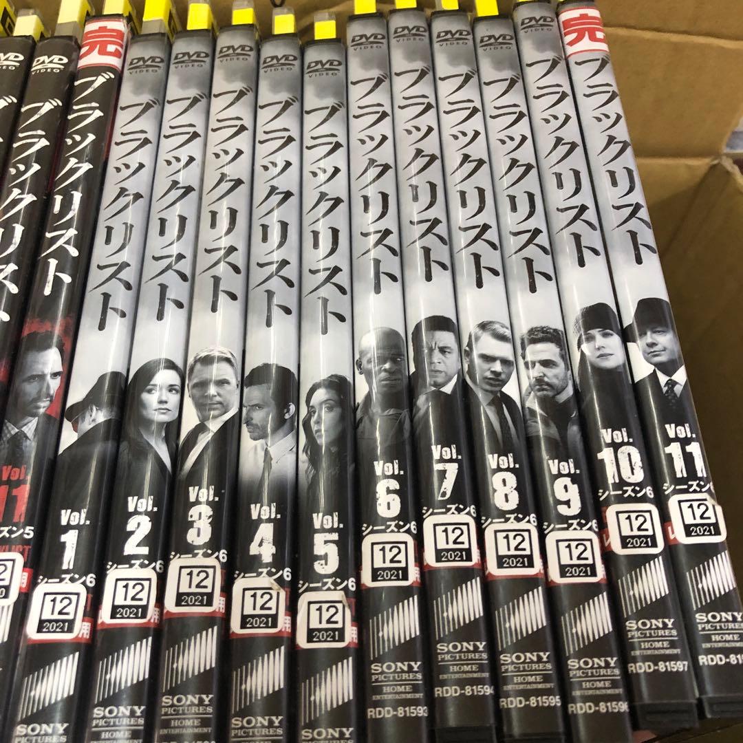【送料無料】ブラックリスト　シーズン1〜6まで　セット　レンタル落ち DVD
