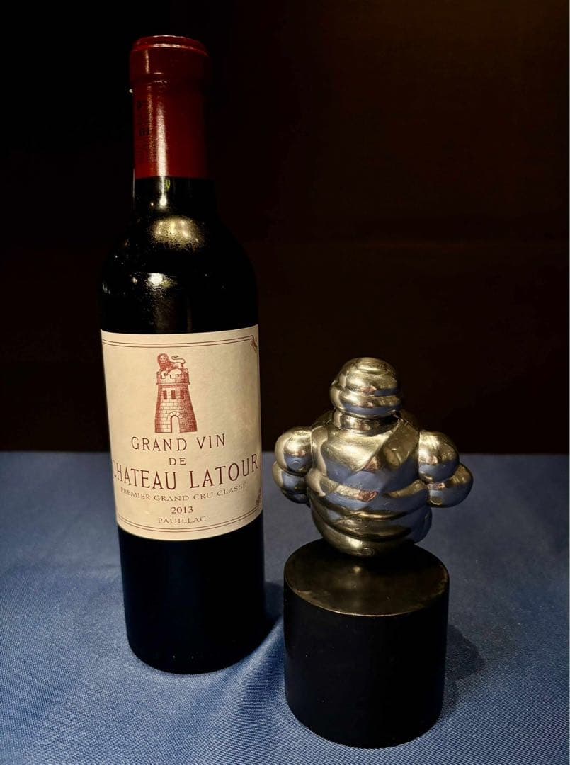 ビバンダムステンレス製オブジェ　　ミシュランマン